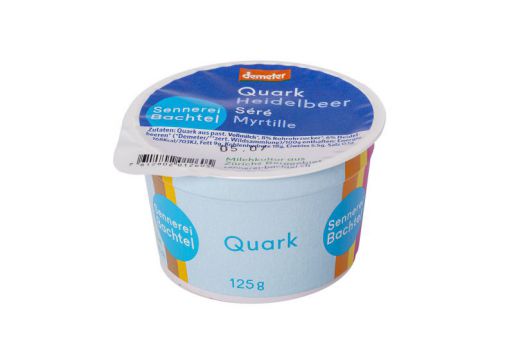 Bio Quarkdessert Heidelbeer
