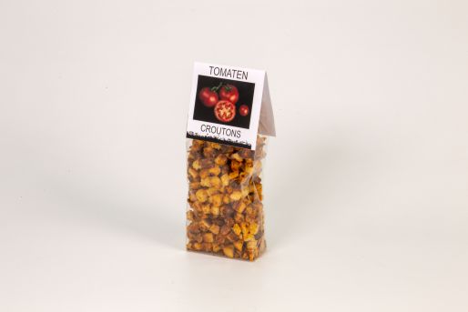 Croutons mit Tomate