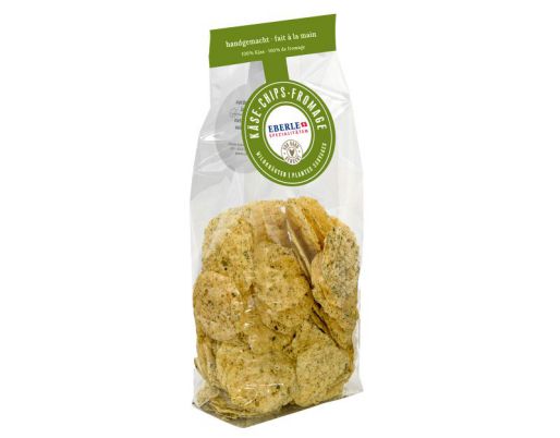 Käse Chips Wildkräuter
