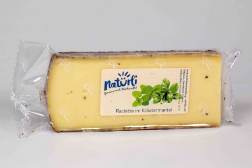 1 Raclette im Kräutermantel