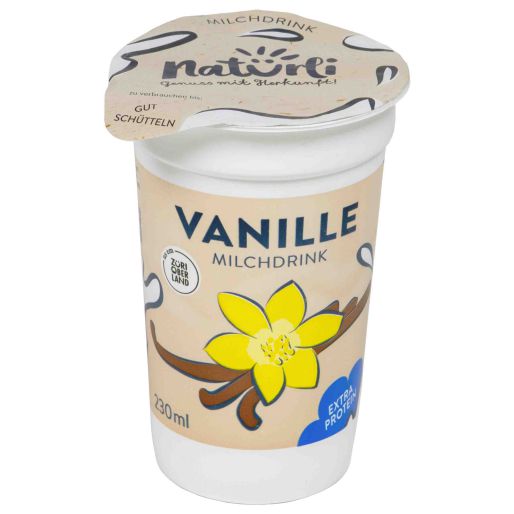 natürli Proteinmilch Vanille